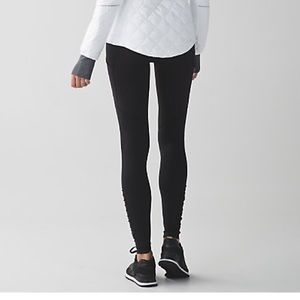 Fleece lined lululemon leggings